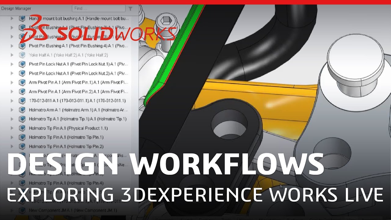 Design Workflows with a Holmatro Rescue Spreader | Exploring 3DEXPERIENCE WORKS Live
