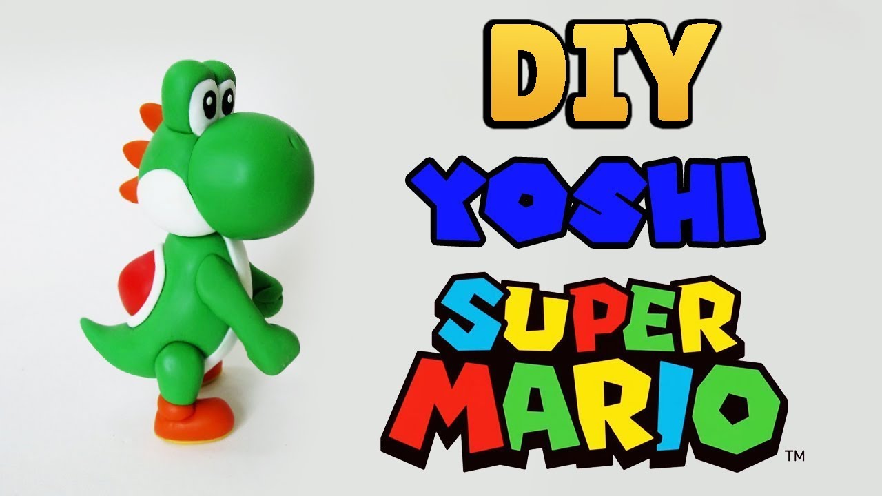 DIY: Como Fazer o YOSHI de SUPER MARIO #diygames  | Ideias Personalizadas - DIY