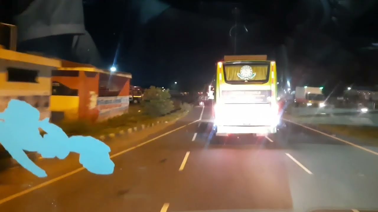 Cabin ride compilation || sasi travels || Ashok leyland 180hp || chennai to pothakalanvillai 🔥🔥🔥