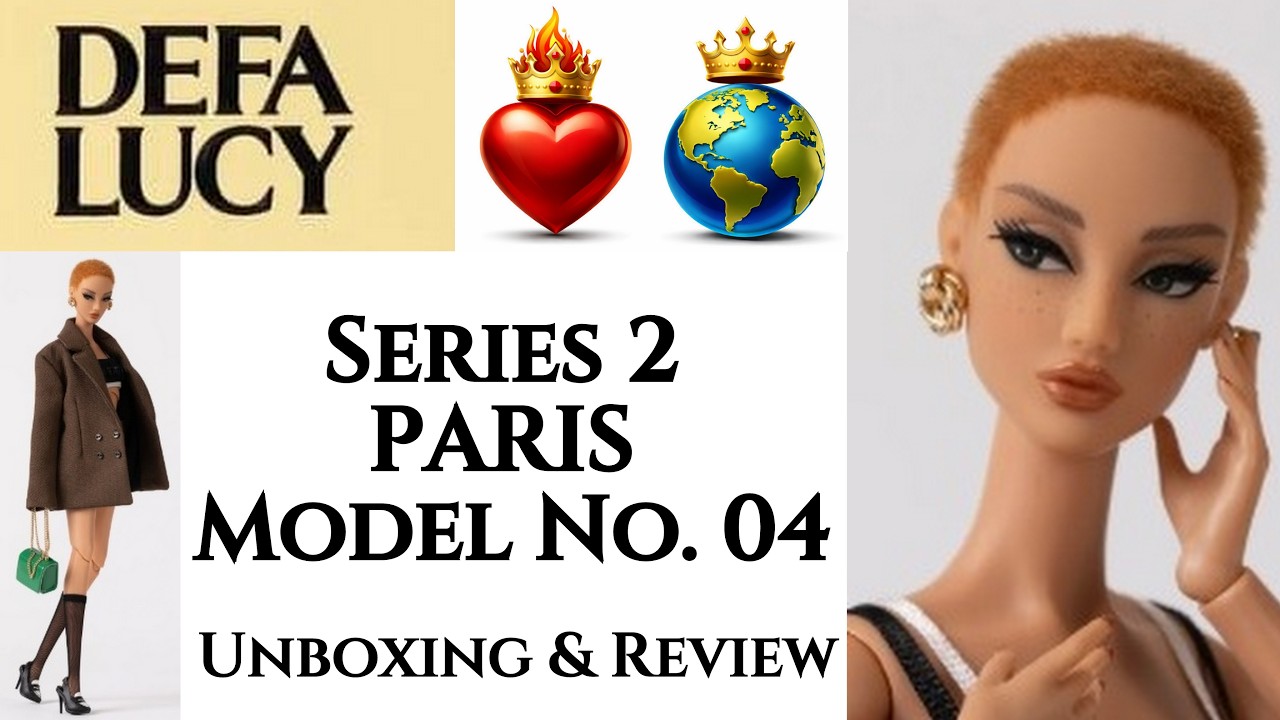 💼 Defa Lucy Series 2 PARIS Model 04 😵 Streetwalker or Style Icon?! 👑 ECW 🌍 Unboxing & Review