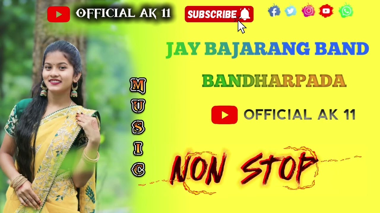 🥰Non stop l⚡ jay bajarang band ll 🏖️BANDHARPADA..👩‍❤️‍👨💃. दिल तोड़ी चली वा.& Birthday गाना music..🥳🤩