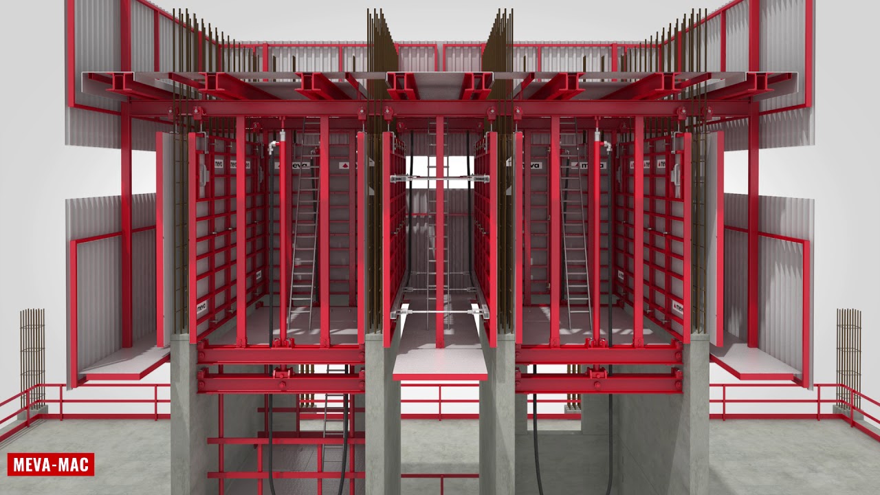 MEVA Coffrage auto-grimpant MAC *FR