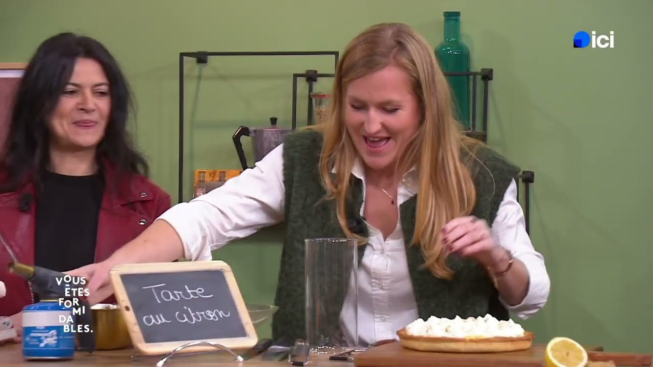 Recette de TARTE AU CITRON MERINGUÉ 🍋 