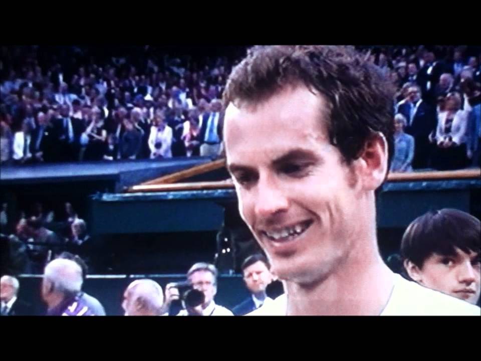 Wimbledon 2012 Final ( Andy Murray's Speech)