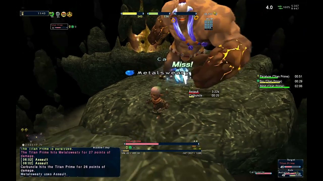 FFXI Horizon - Trial Size Trial by Earth (Titan)