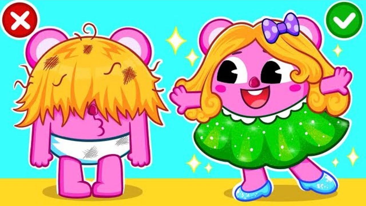 Baby's First Haircut | Princess For A Day Song | Beauty Makeup Song | Funny Songs For Kids
