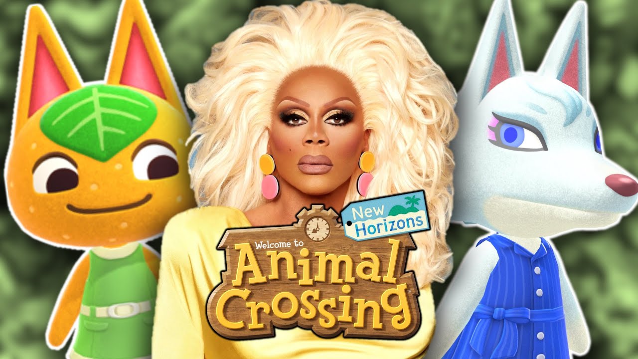 I put Animal Crossing Villagers in an RPDR Simulator