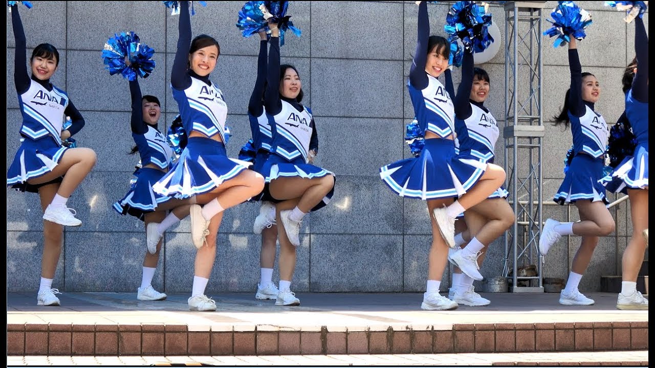 ANA『 SUPER FLYERS』チアパフォーマンス@成田空港 空市2019