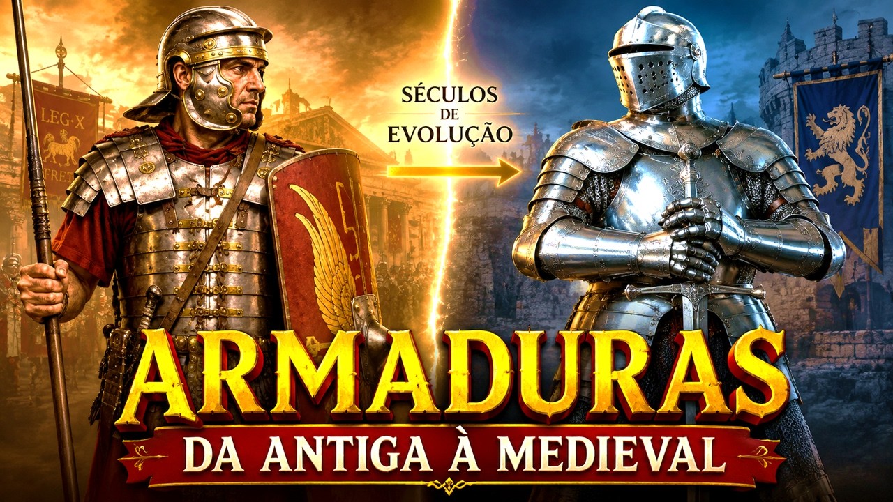 EVOLUÇÃO DAS ARMADURAS - Armaduras Romanas e Medievais eram Diferentes?