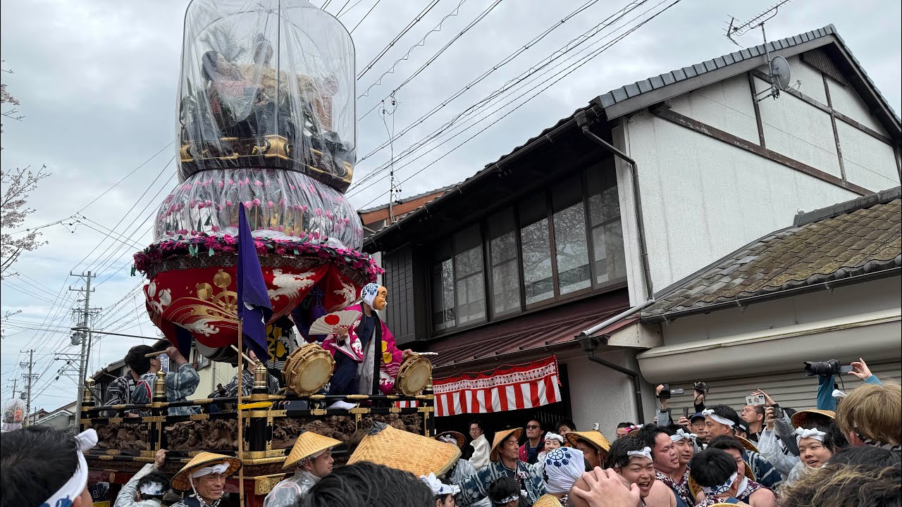 2025 遠州横須賀三熊野神社大祭 本楽 宮前