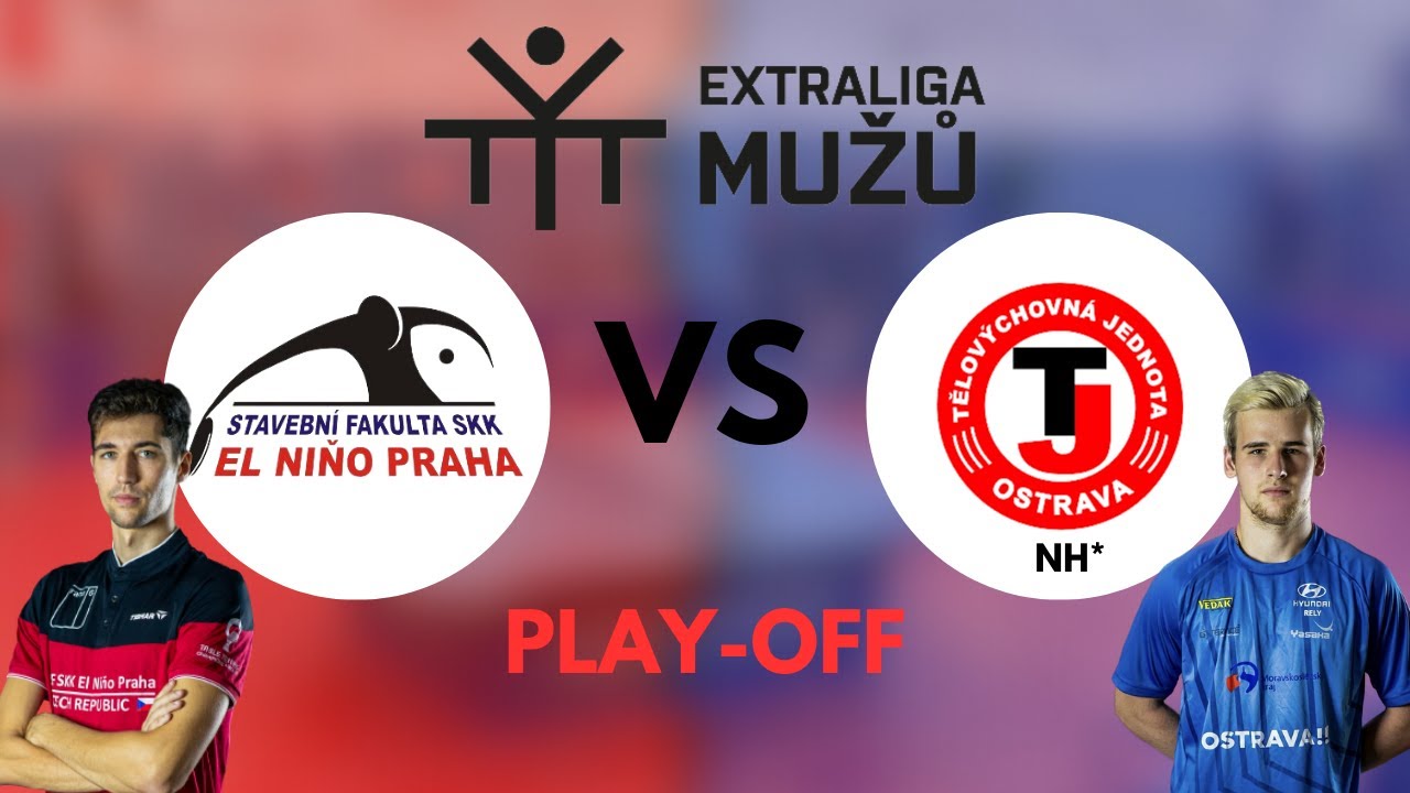 Extraliga muži 23/24, 1.utkání čtvrtfinále play-off , SF SKK El Niňo Praha -  NH Ostrava