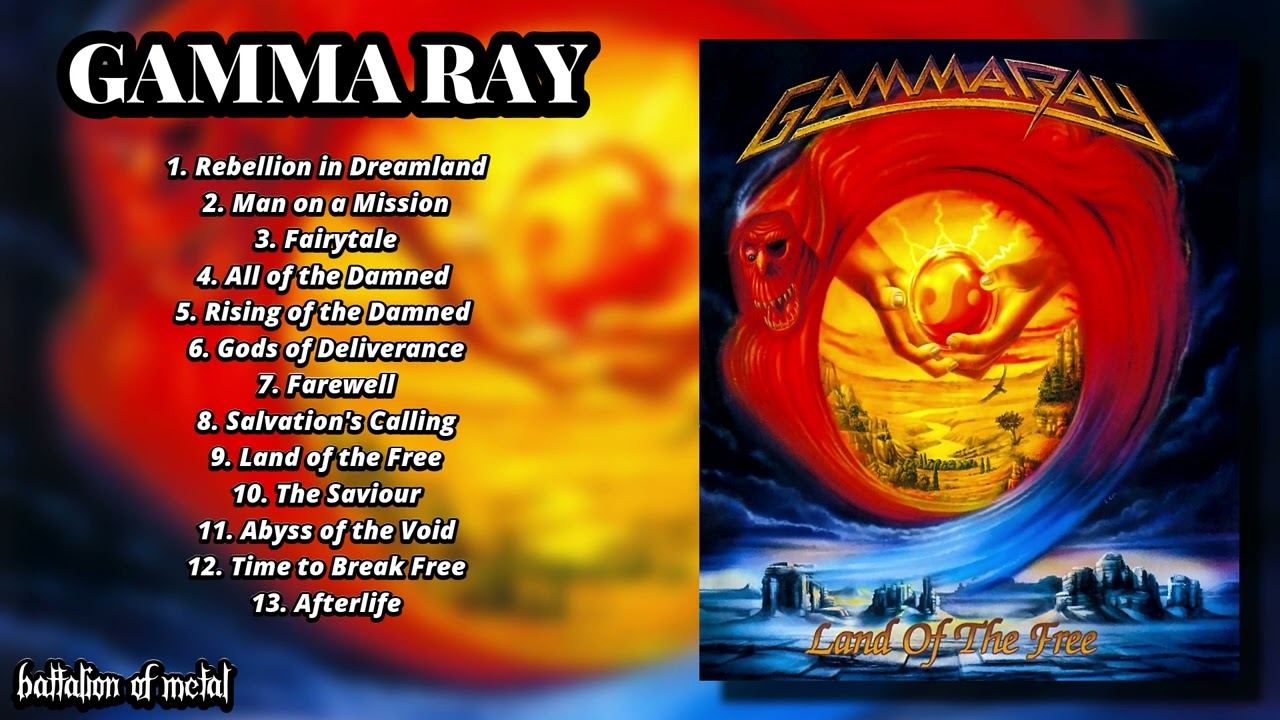 GAMMA RAY - Land of the Free (FULL ALBUM)