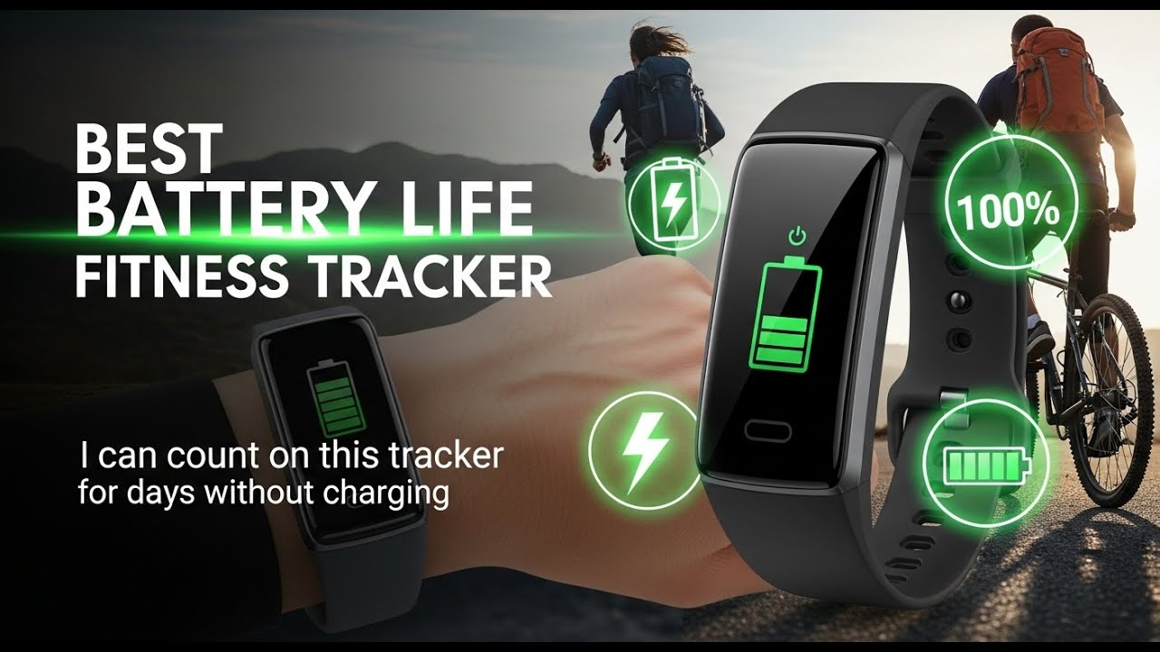 TOP 5 Sest Battery Life Fitness Tracker 2025 | Long-Lasting Fitness Trackers