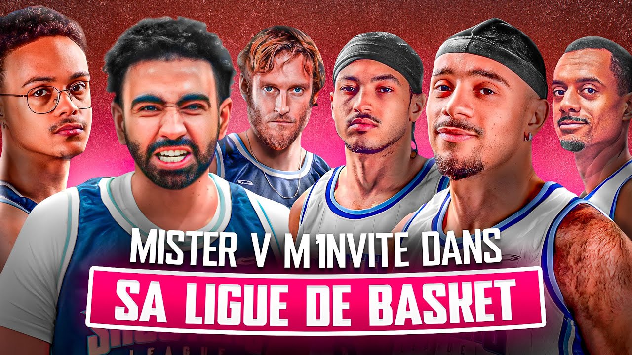 MISTER V INVITES ME TO HIS BASKETBALL LEAGUE!