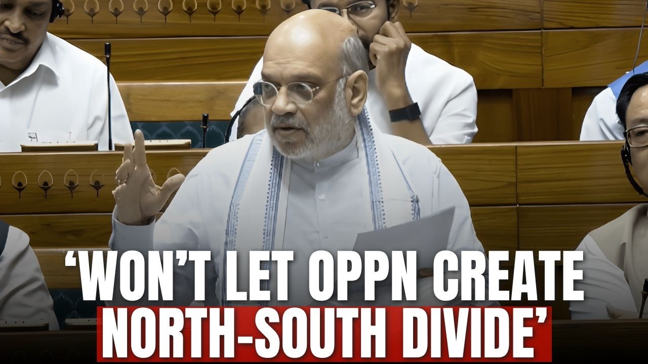 Amit Shah Slams Opposition For Creating 'North-South' Divide Over Delimitation Bill