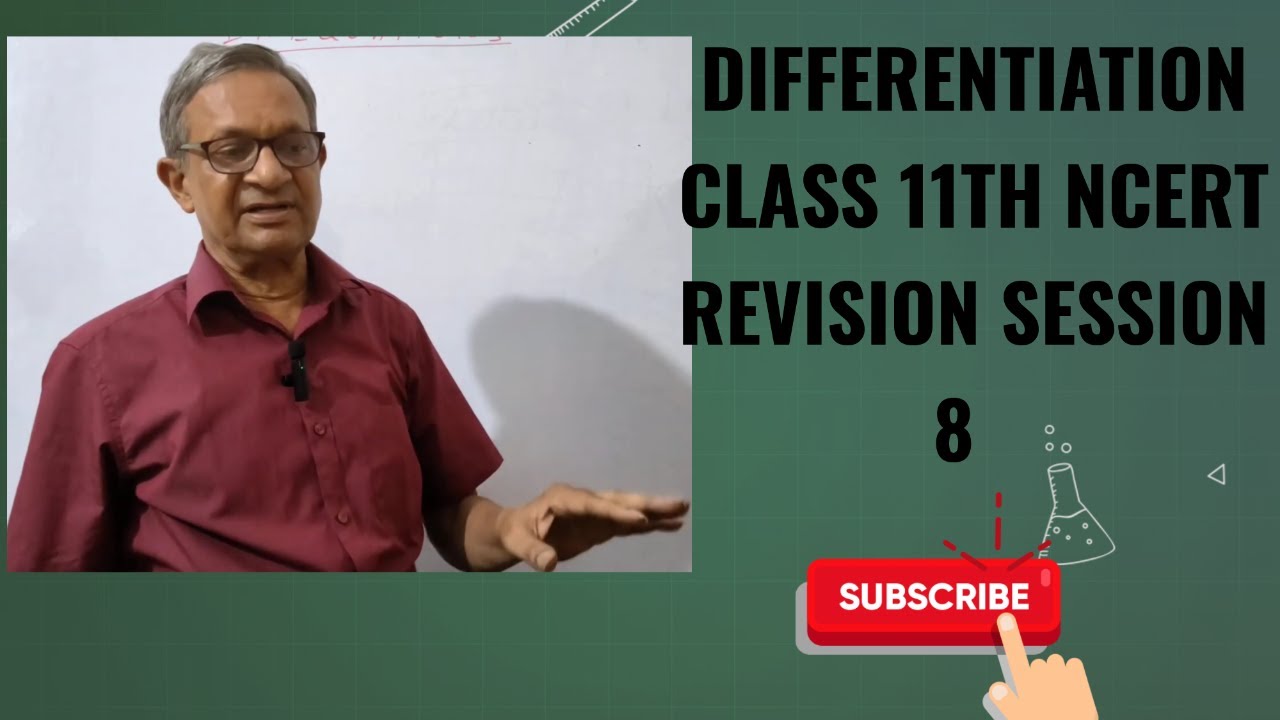 DIFFERENTIATION CLASS 11TH REVISION SESSION 8# differentiation class 11 revision