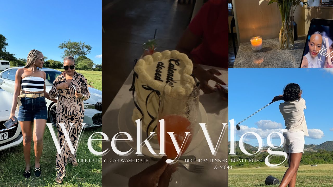 #LifeLately | Editing Vlogs + Work + Car Wash Dates + Boat Cruise + Birthday Dinner & More