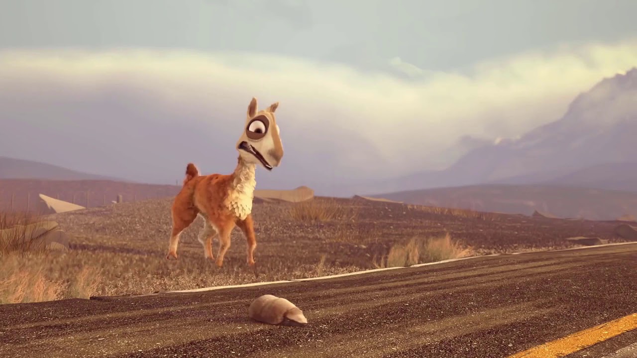 Caminandes 1 - Llama Drama - #thecuetube