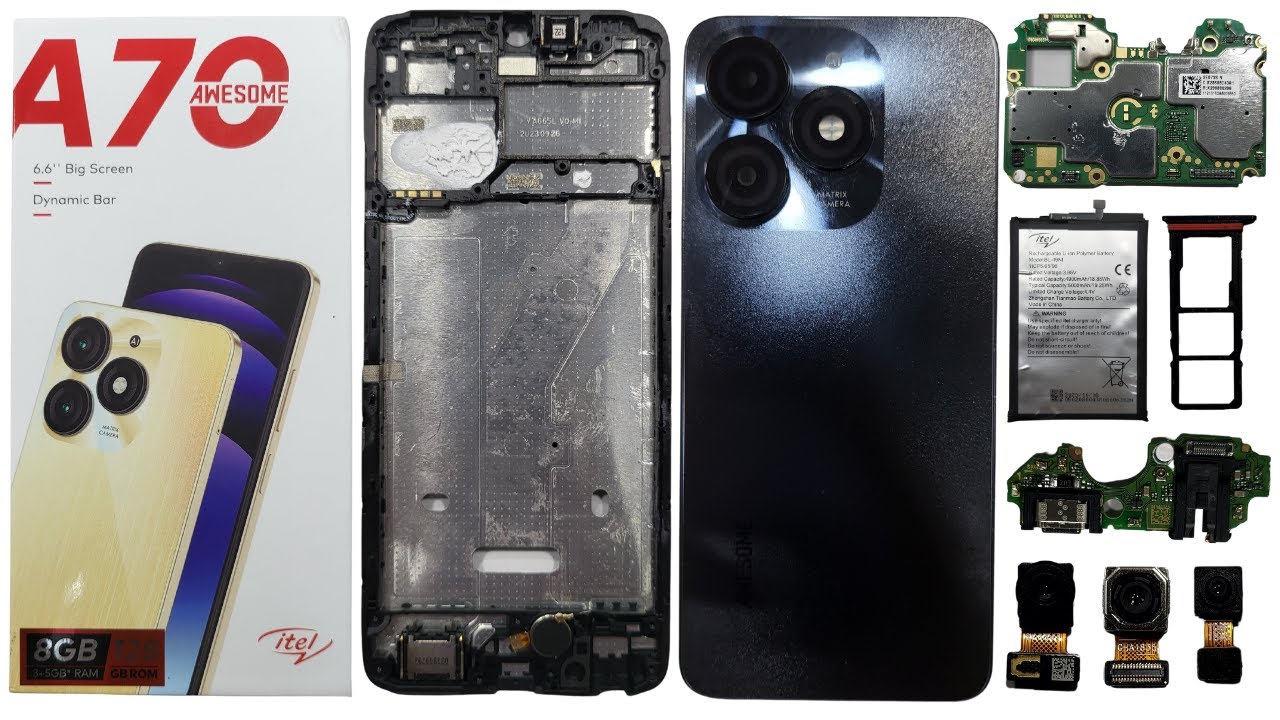 Itel A70 Teardown/Disassembly!!!