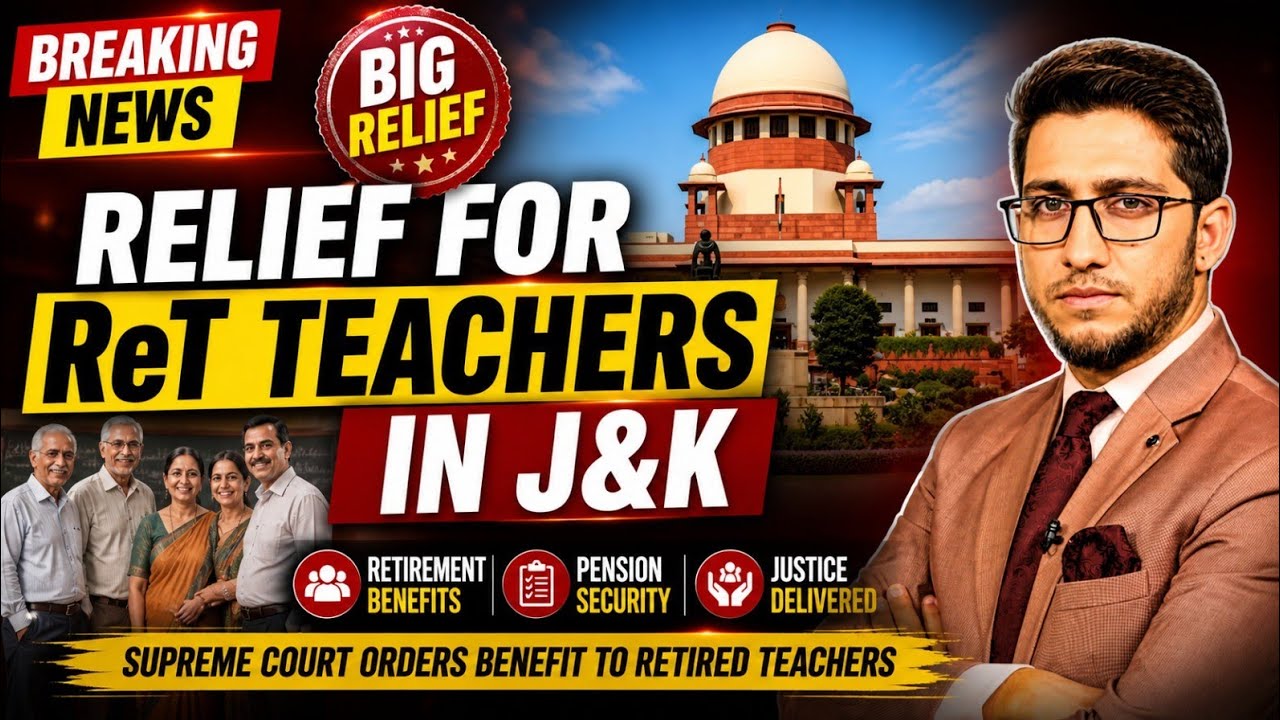 Relief for ReT Teachers/Candidates 
