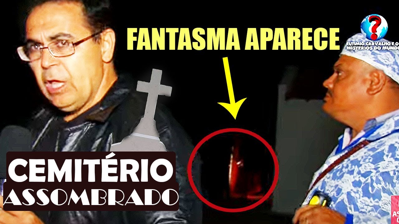 CEMITÉRIO ASSOMBRADO INVESTIGADO PELA EQUIPE DO CANAL MISTÉRIOS DO MUNDO
