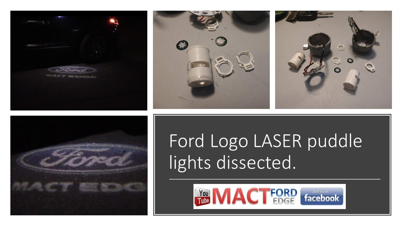 Ford Logo puddle light dissection