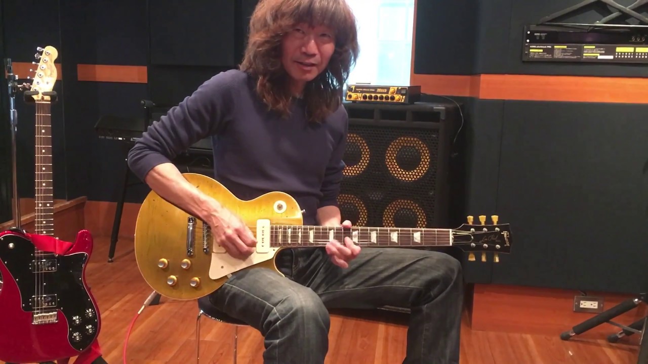 #Gibson Custom Shop 1968 Les Paul Gold Top p-90