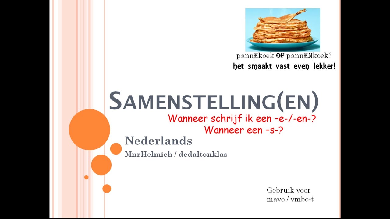 Samenstellingen tussen -n- en -s- (uitleg+oefening)