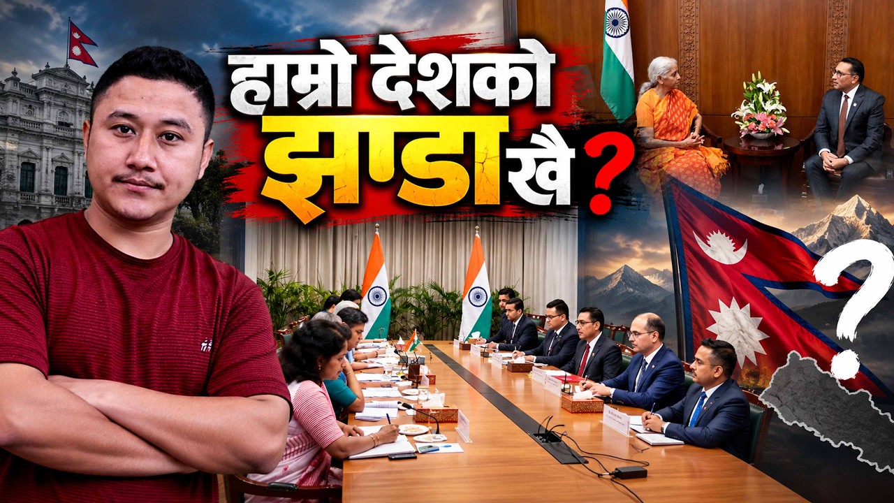 Nepal&rsquo;s Flag &lsquo;Missing&rsquo; During Swarnim Wagle&rsquo;s India Visit : The Truth Behind the Controversy