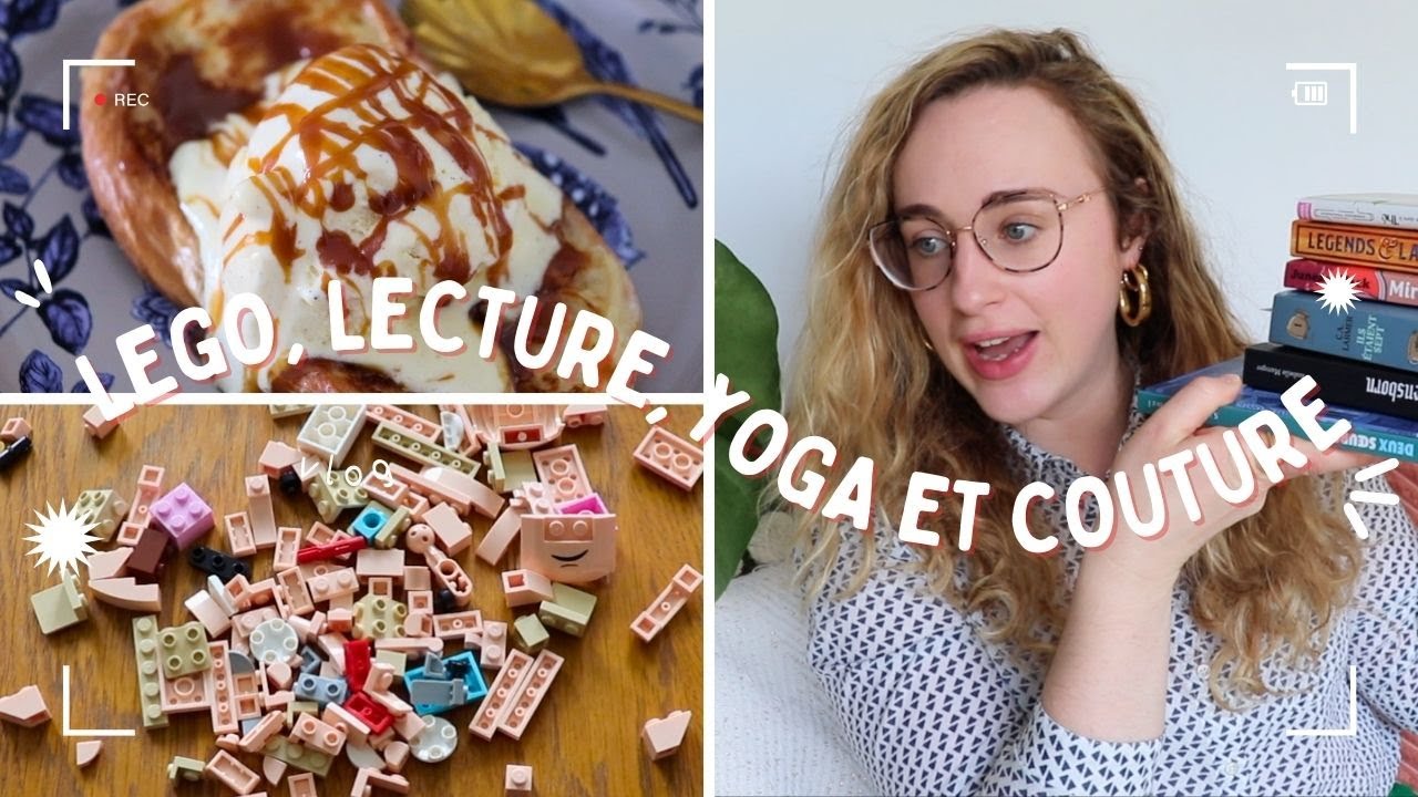 VLOG l du yoga, des légo, de la lecture, de la couture et... une mouche !