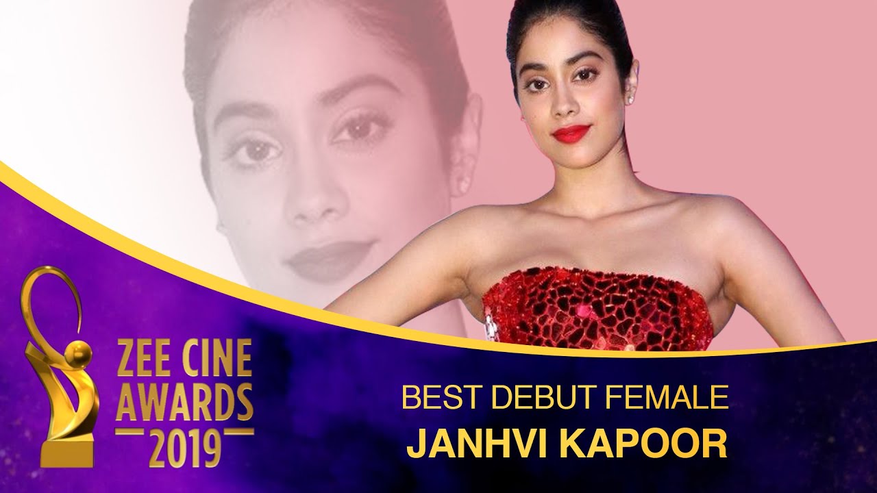 The New DIVA | Janhvi Kapoor | Best Debut Female | Zee Cine Awards 2019