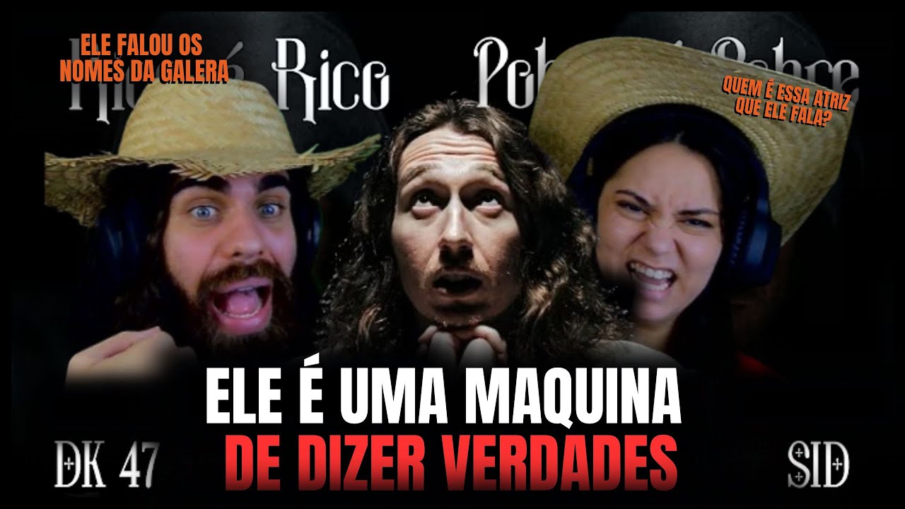 Rico é Rico, Pobre é Pobre - Dk 47, Sid & TerrorDosBeats - REACT LUCAS MEIRA feat Carol