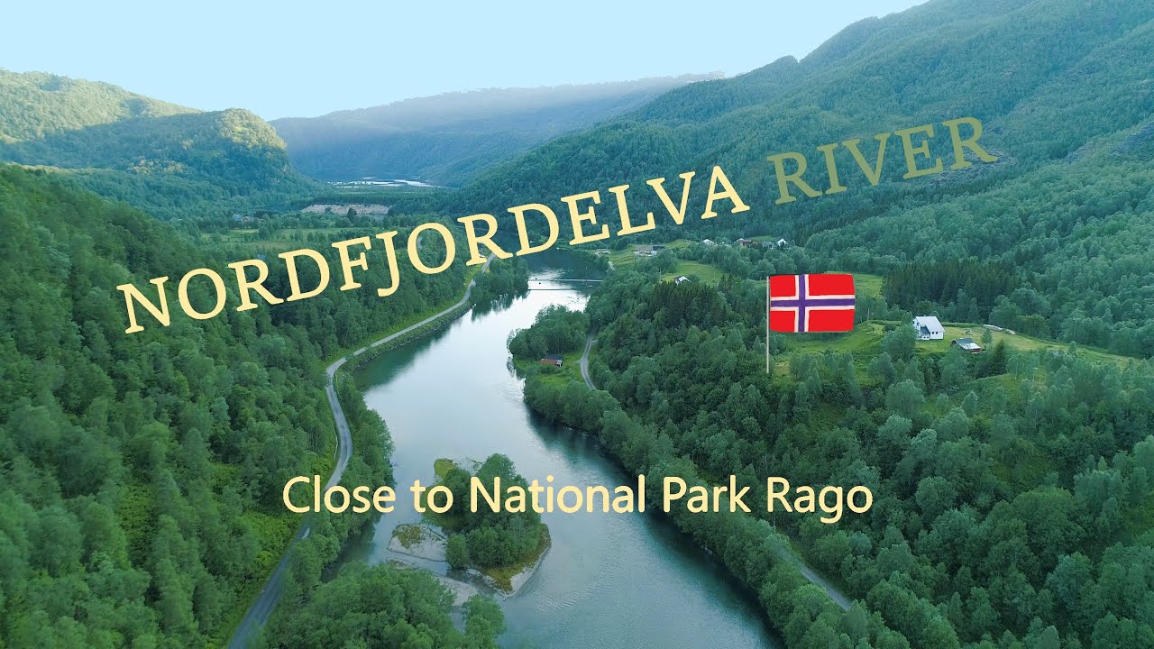 Nordfjordelva. Close to National Park Rago - Flight. 🇳🇴
