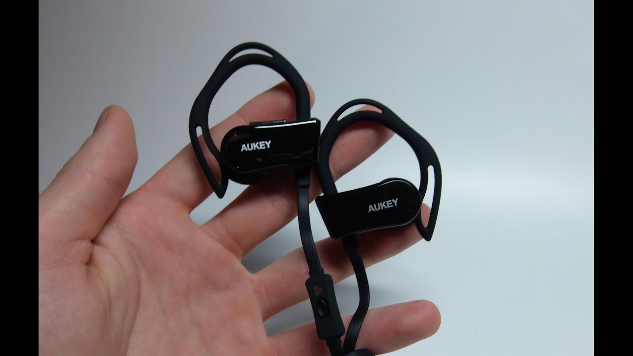 AUKEY Bluetooth Headphones Wireless Sports in Ear Headset with Heart Rate Monitor and Sports App