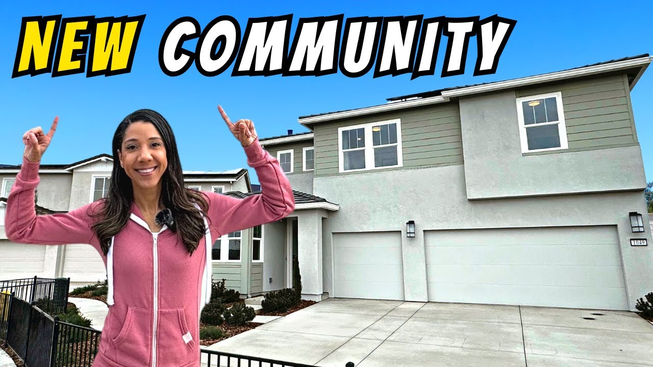 We Found a Secret Sacramento New Construction Neighborhood in ROSEVILLE CA!