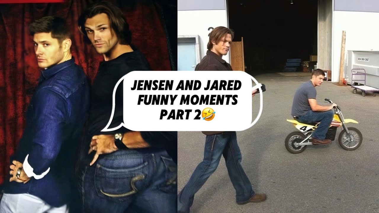 Jensen And Jared Funny Moments Part 2🤣