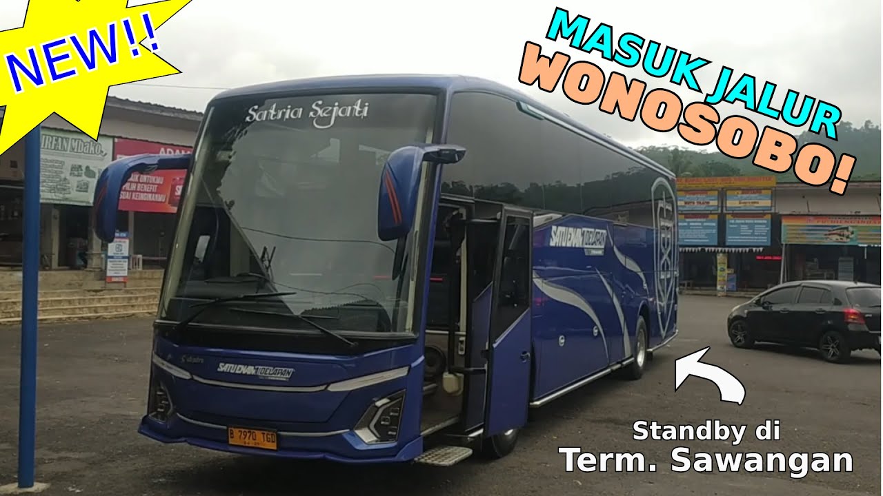 NYOBAIN TRAYEK BARUNYA BUS INI | Trip Satu Enam Delapan (168Trans) Wonosobo - Jakarta
