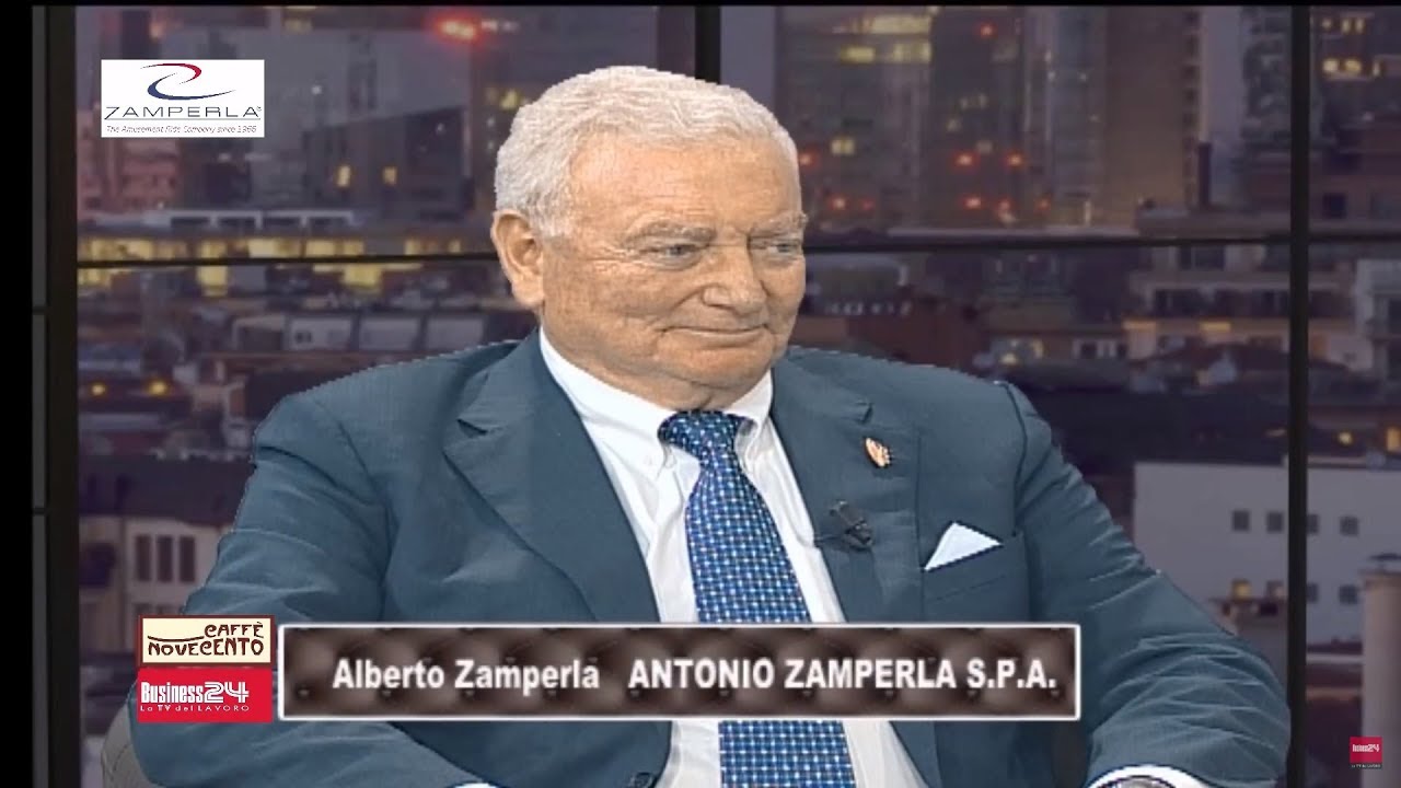Alberto Zamperla a Caffè Novecento