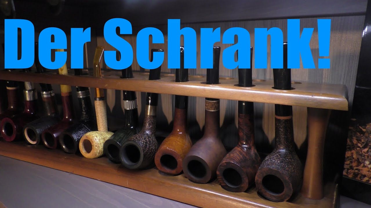 Mein Pfeifenschrank - Einblicke in meine Sammlung :)