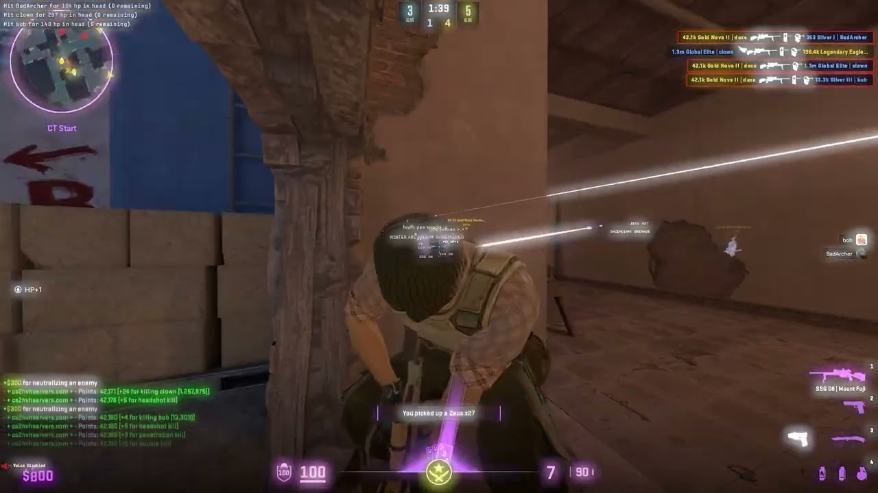 #cs2 hvh highlights #6 ft