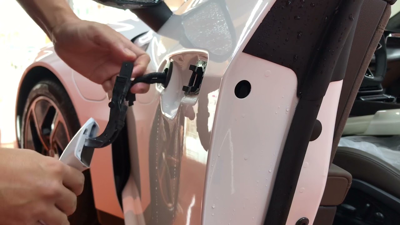 Audi etron GT door handle removal