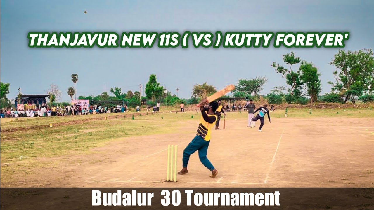 Thanjavur new 11s ( vs ) Kutty Forever' | Budalur 30K Tournament mi vs dc highlights | #ipl