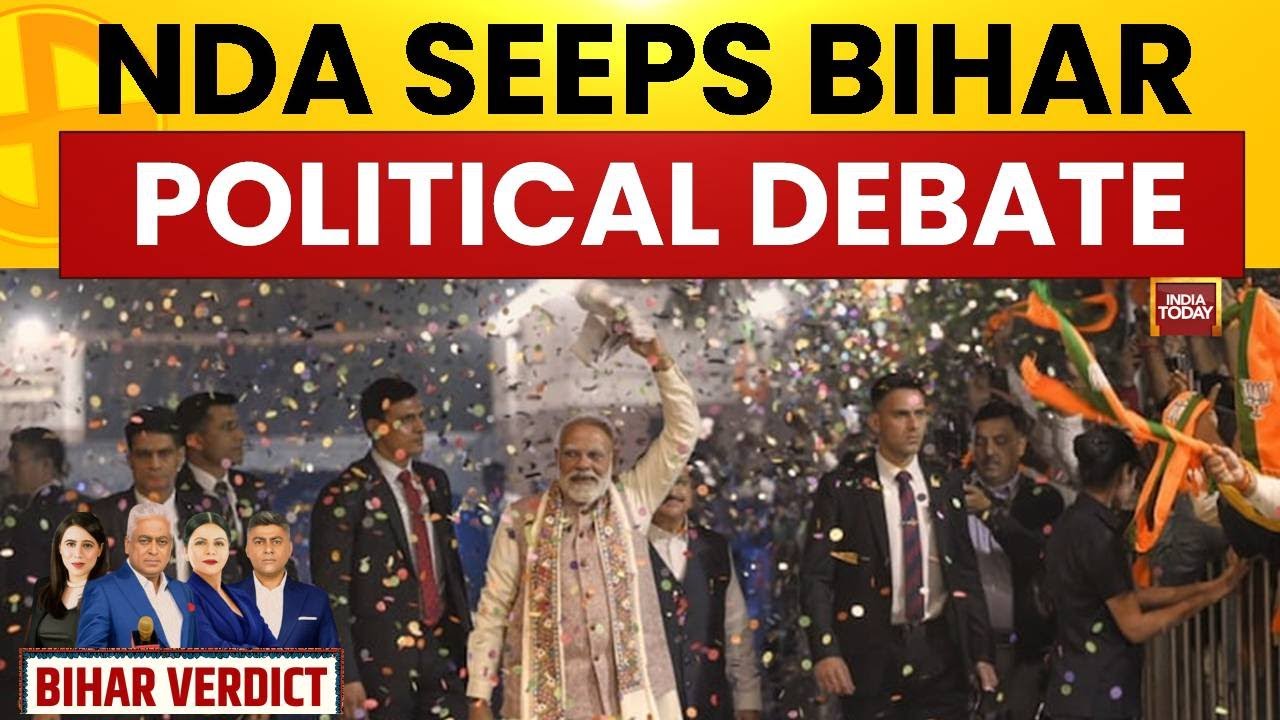 India Today Analysis: Decoding NDA's Landslide Bihar Win & The Collapse of The Mahagathbandhan