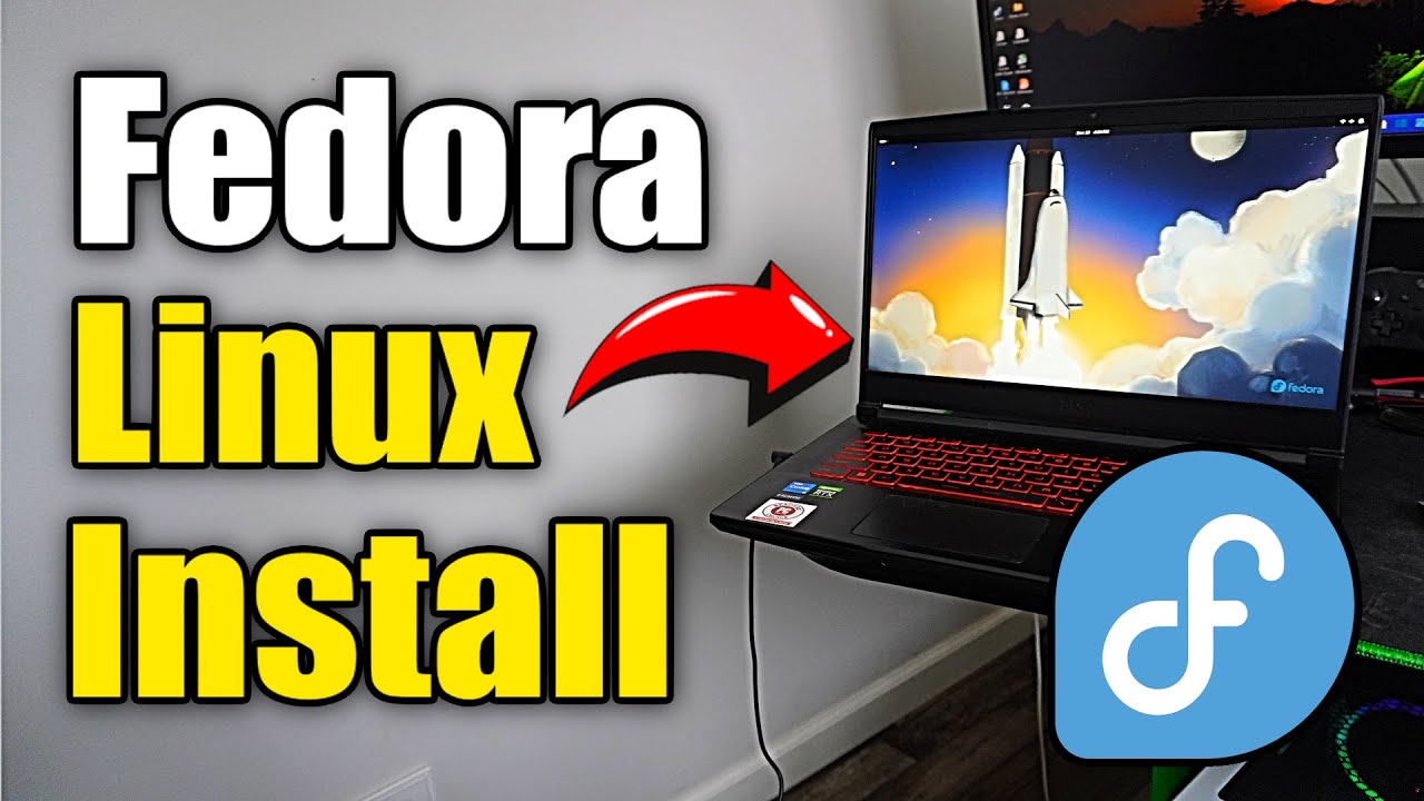 Как установить Fedora Linux на ПК или ноутбук с помощью USB-накопителя (простое руководство по ус...