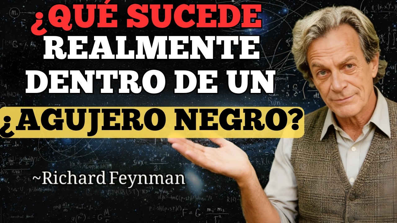¿Qué sucede REALMENTE dentro de un agujero negro? Feynman dio la respuesta que nadie esperaba.