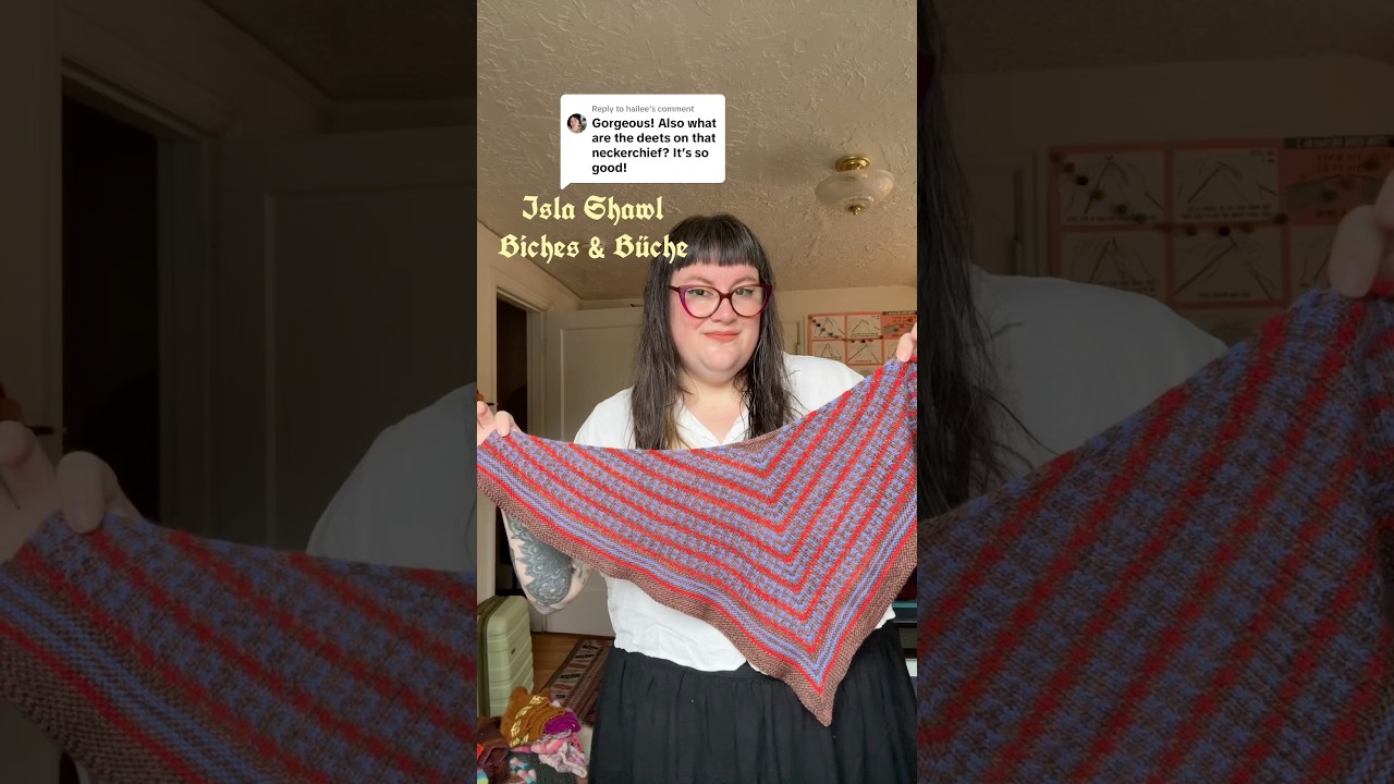 The Isla Shawl by Biches e B&uuml;ches!