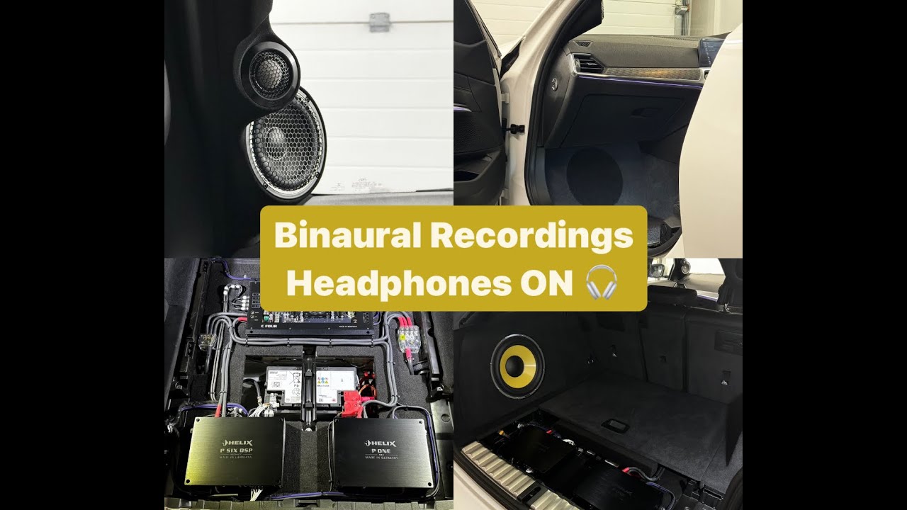 BMW G21 3 Series Serious SQ System DEMO - Steg, Helix, Focal, Sb Acoustics
