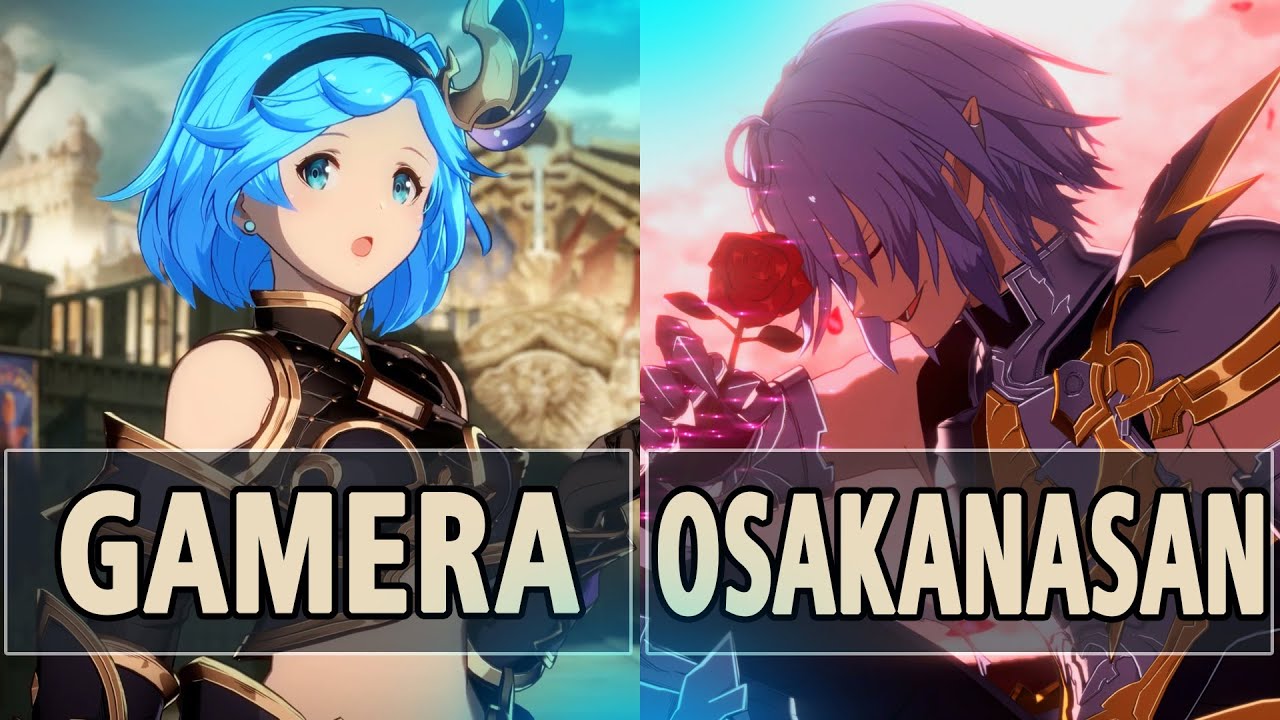 GBVSR: Gamera (Djeeta) Vs Osakanasan (Grimnir) | High Level Gameplay.
