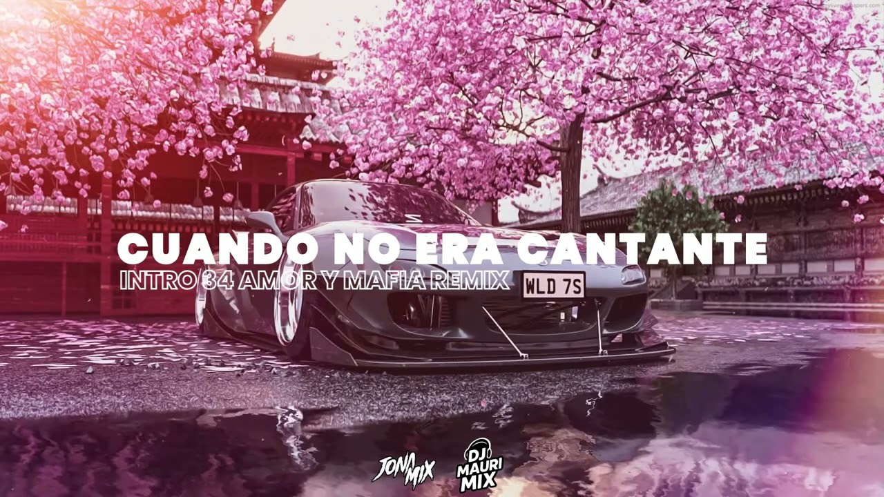 CUANDO NO ERA CANTANTE (Intro 34 AMOR Y MAFIA RMX) - @JonaMix  Ft DJ MAURIMIX