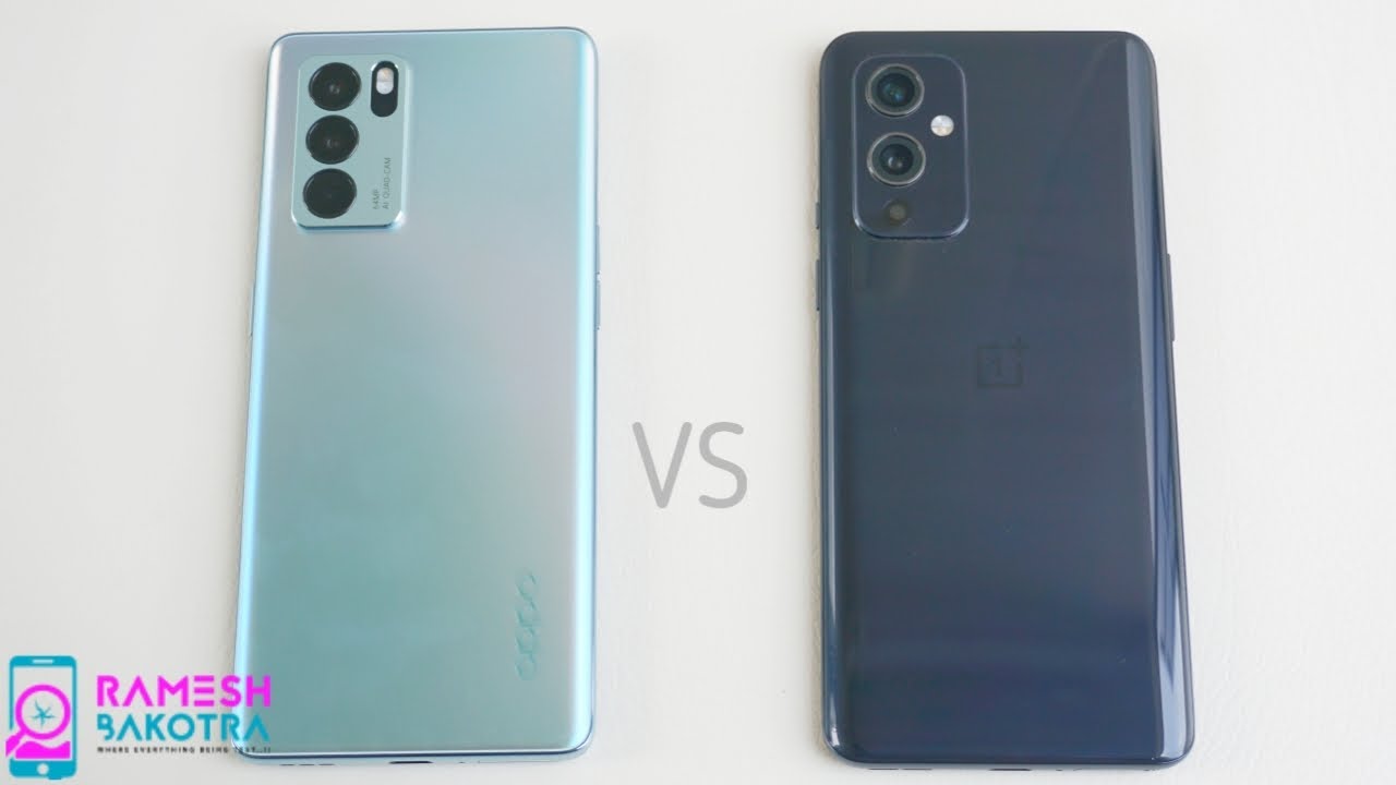 Oppo Reno 6 Pro vs OnePlus 9 Speed Test and Camera Comparison